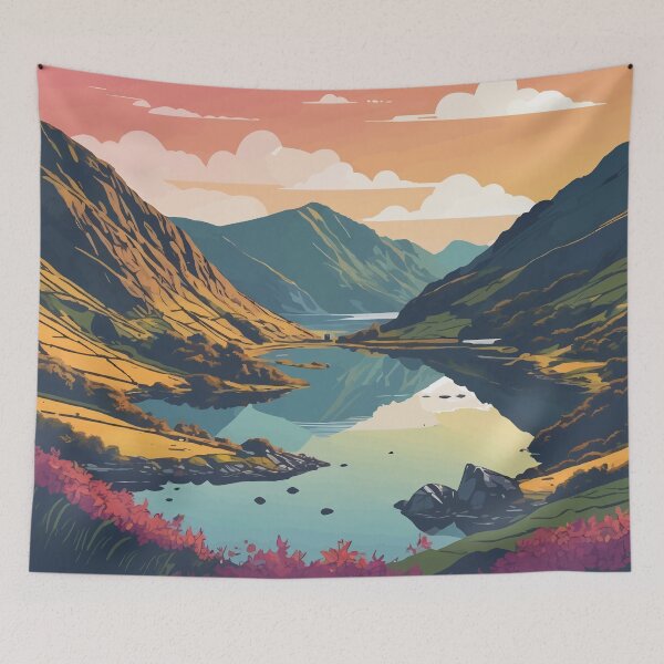 Item preview,  Llyn Gwynant Lake designed and sold by WildlifeInc.
