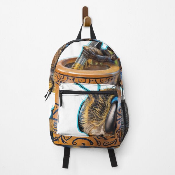 Item preview, Bee drinking yerba mate designed and sold by MrDaveLancz.