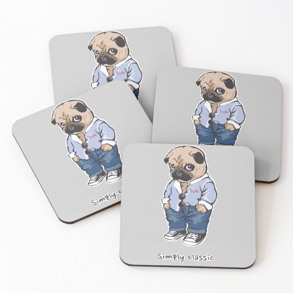 Item preview, Pug - Simply classic outfit  designed and sold by Kappadog.