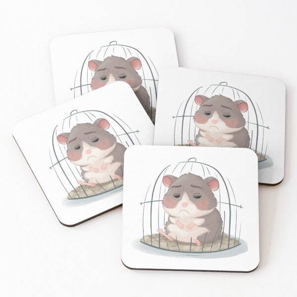 Item preview, The Lonely Sad Hamster designed and sold by Optrix Studio	.