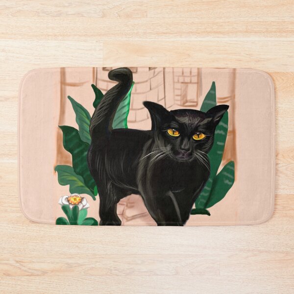 Item preview, Black cat. Cat themed gifts for women, men and children designed and sold by Artonmytee.
