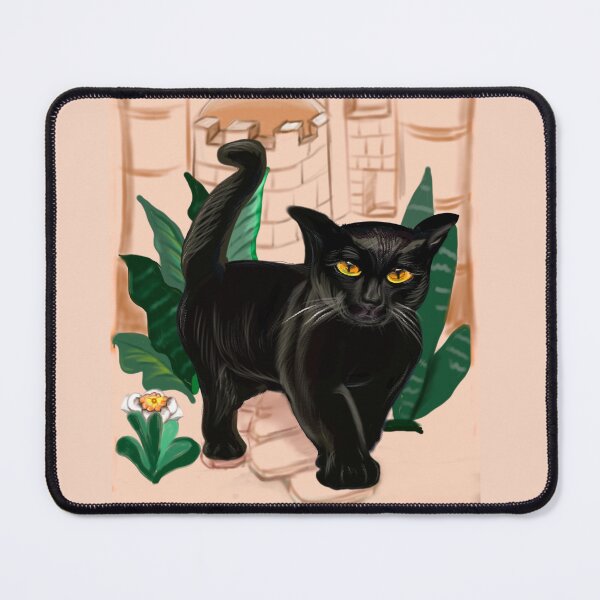 Item preview, Black cat. Cat themed gifts for women, men and children designed and sold by Artonmytee.