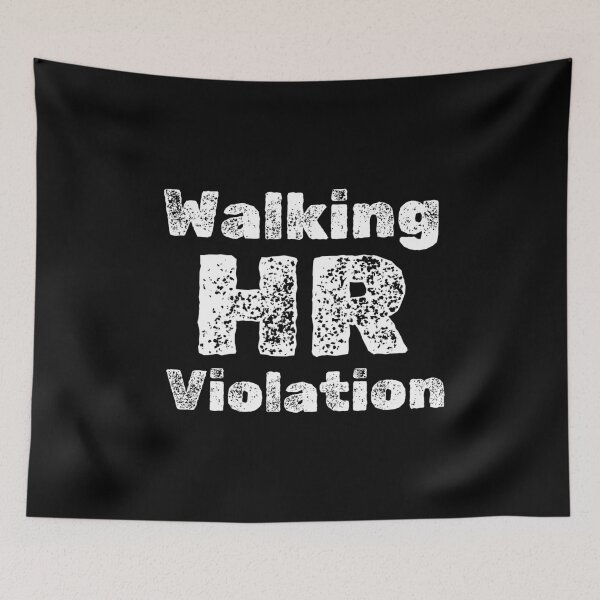 Item preview, Walking HR Violation designed and sold by ARTX4ART.