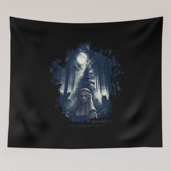 Item preview, Slavic witch and magical mudra. designed and sold by RedGhostDesign.