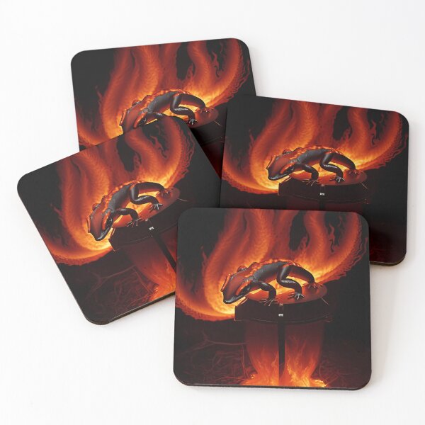 Item preview, Salamanders Dance of Flames designed and sold by InvestmentKody.