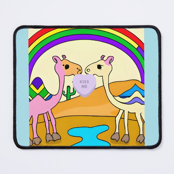 Item preview, Gay Rainbow camels designed and sold by seahorse crossing.