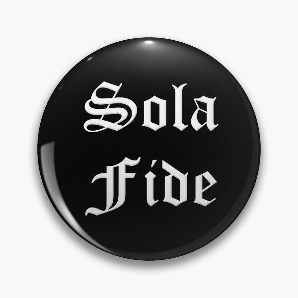 Item preview, Sola Fide Latin Faith Alone Five Solas Reformation T-shirt designed and sold by KCTraders.