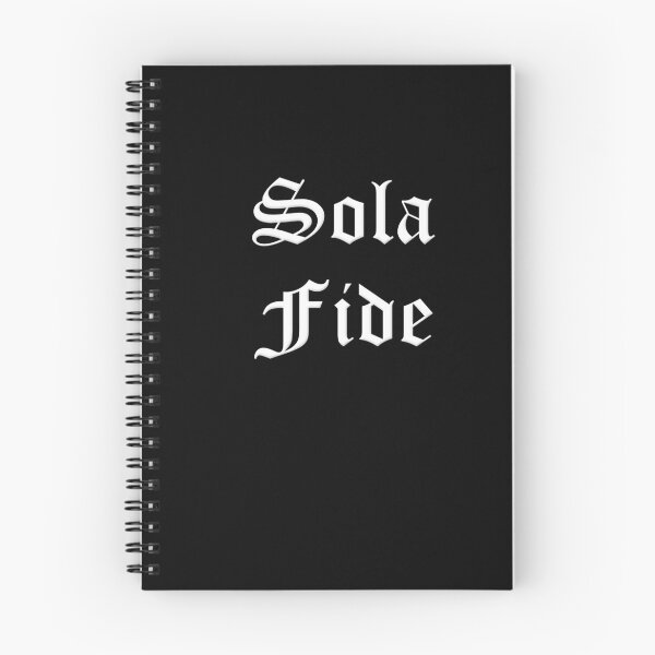 Item preview, Sola Fide Latin Faith Alone Five Solas Reformation T-shirt designed and sold by KCTraders.