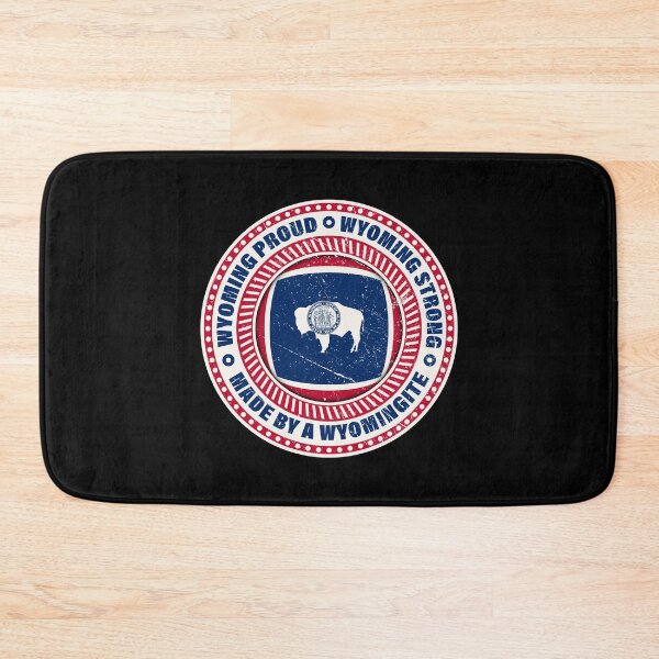 Item preview, Vintage Wyoming Flag - Wyoming Proud, Wyoming Strong - Made by a Wyomingite designed and sold by patriotwardrobe.