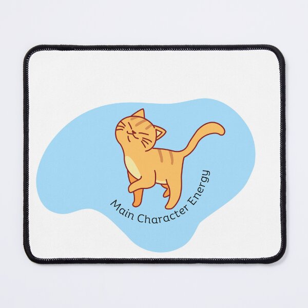 Item preview, Main Character Energy - Cat designed and sold by PrintEveryday.