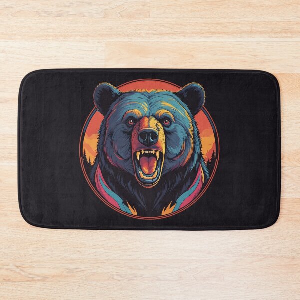 Item preview, Fierce Black Bear designed and sold by WildlifeInc.