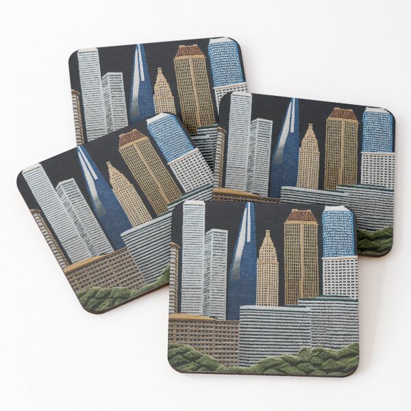 Item preview, Architecture embroidered in digital threads designed and sold by giuliza4.
