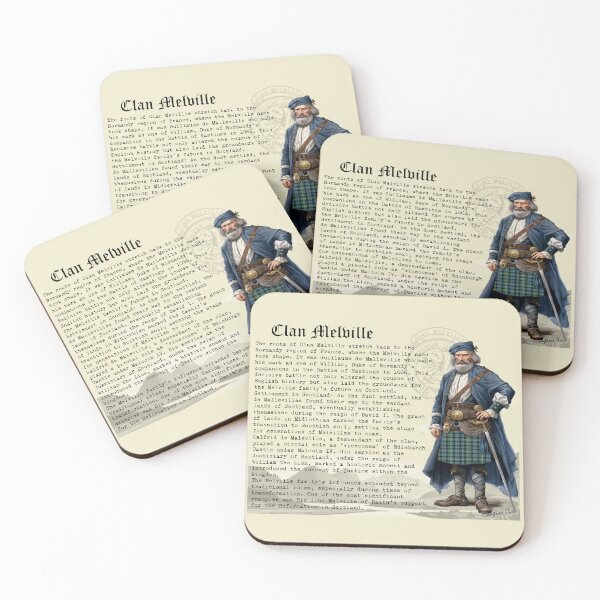 Item preview, Melville Scottish Clan History  designed and sold by BagTown Clans.