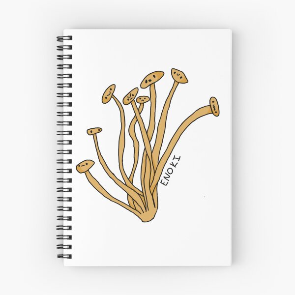 Item preview, Enoki mushroom family designed and sold by Shroomiesandco.