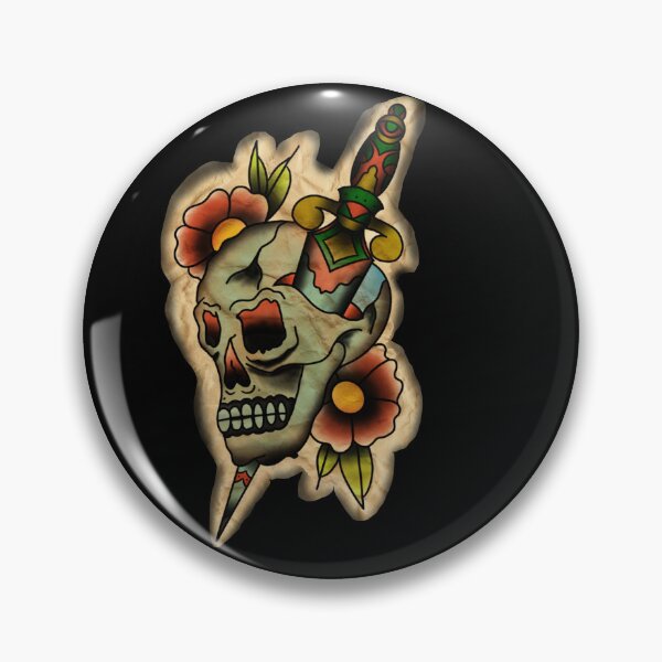 Item preview, Dagger & skull designed and sold by X1810x.