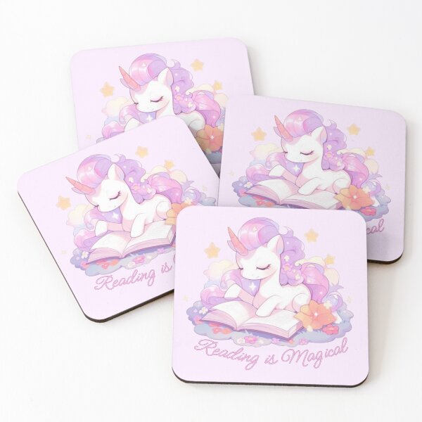 Item preview, Reading is Magical Unicorn designed and sold by OPSakura.