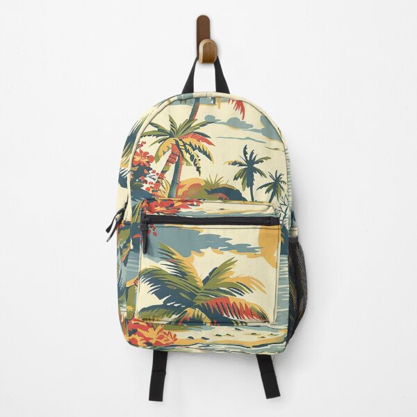 Aperçu de l'œuvre Tropical hawaïen vintage créée et vendue par UnTangle.