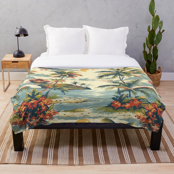 Aperçu de l'œuvre Tropical hawaïen vintage créée et vendue par UnTangle.