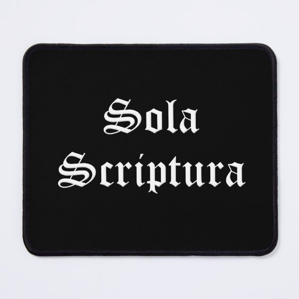 Item preview, Sola Scriptura: According to Scripture Alone Five Solas Reformation designed and sold by KCTraders.