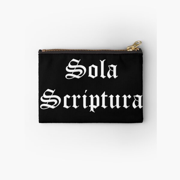 Item preview, Sola Scriptura: According to Scripture Alone Five Solas Reformation designed and sold by KCTraders.