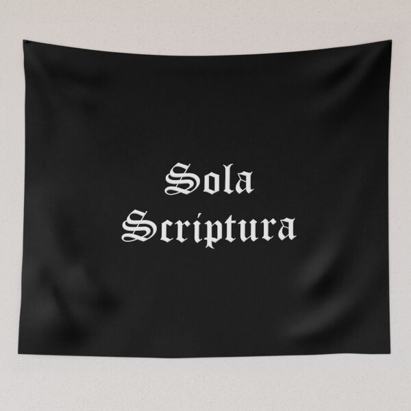 Item preview, Sola Scriptura: According to Scripture Alone Five Solas Reformation designed and sold by KCTraders.