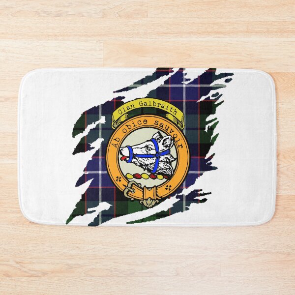 Item preview, Galbraith Crest Scottish Surname Tartan designed and sold by BagTown Clans.