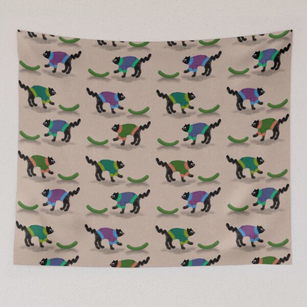 Item preview, Cats and Cucumbers designed and sold by marialindemann.