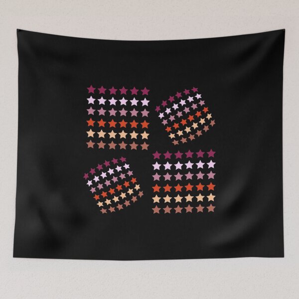 Item preview, Geometric stars Set deco pink designed and sold by WilliamsGFX.
