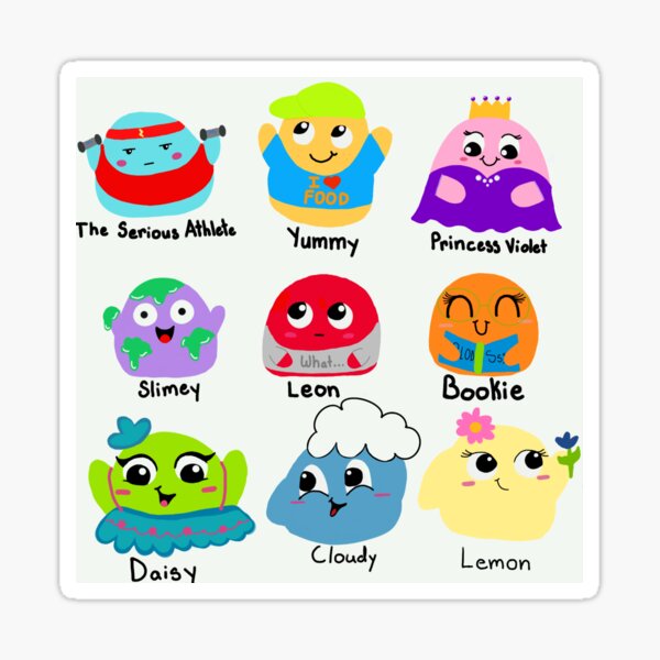 Item preview, Cute Blobs designed and sold by TheKraftyCorner.