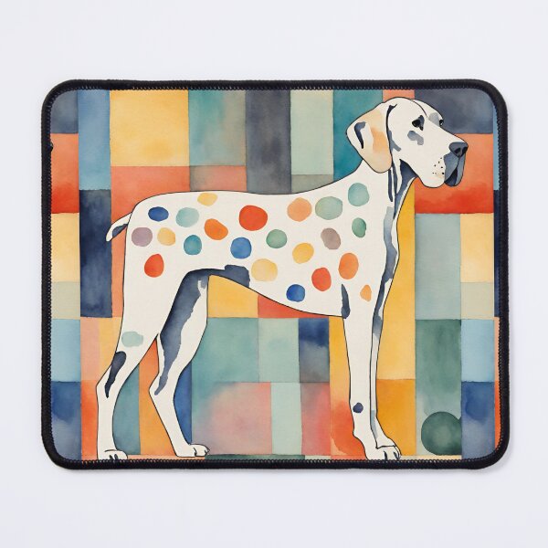 Item preview, A spotted dog - watercolor wall art designed and sold by VickyJo111.