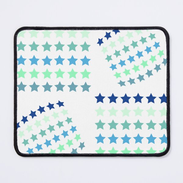 Item preview, Geometric stars Set deco blue designed and sold by WilliamsGFX.