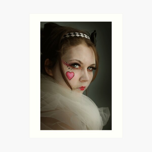Queen of Hearts Art Print