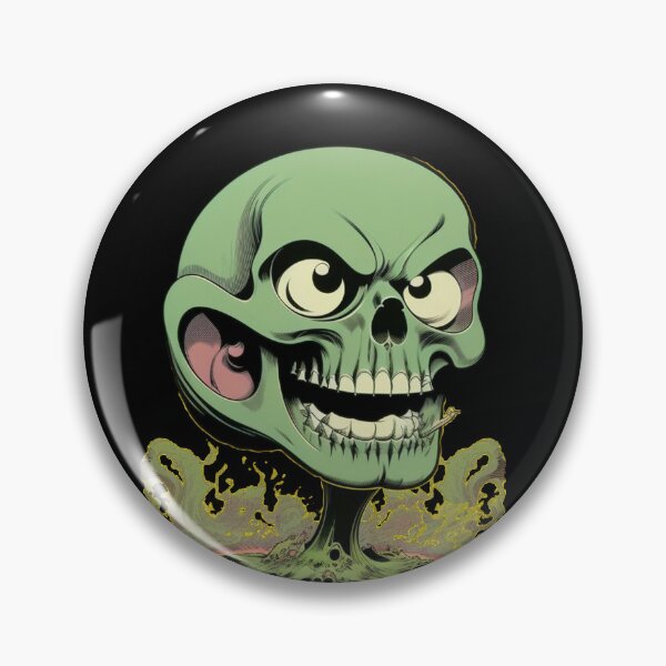 Item preview, green skull bomb designed and sold by LP-agent.