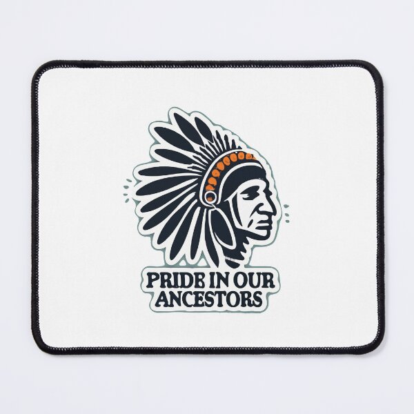 Item preview, Native American Chief Pride Ancestry Silhouette designed and sold by NiftyWrx.