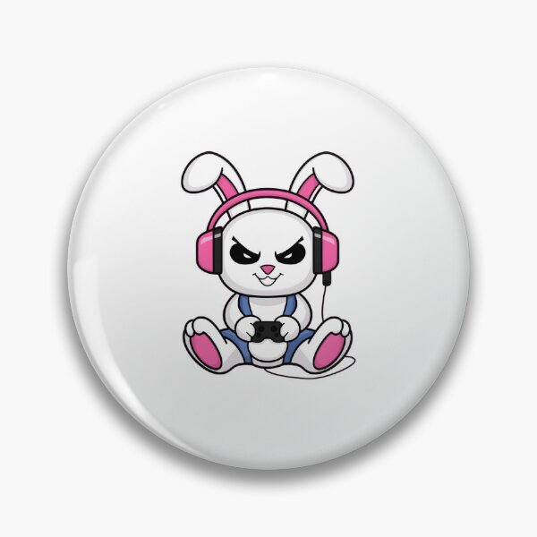 Item preview, Bunny gamer - Gaming Easter  designed and sold by Micjr.
