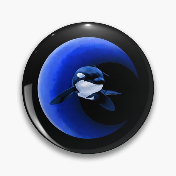 Item preview, Blue Moon Orca | Kalani designed and sold by SinaWilson.
