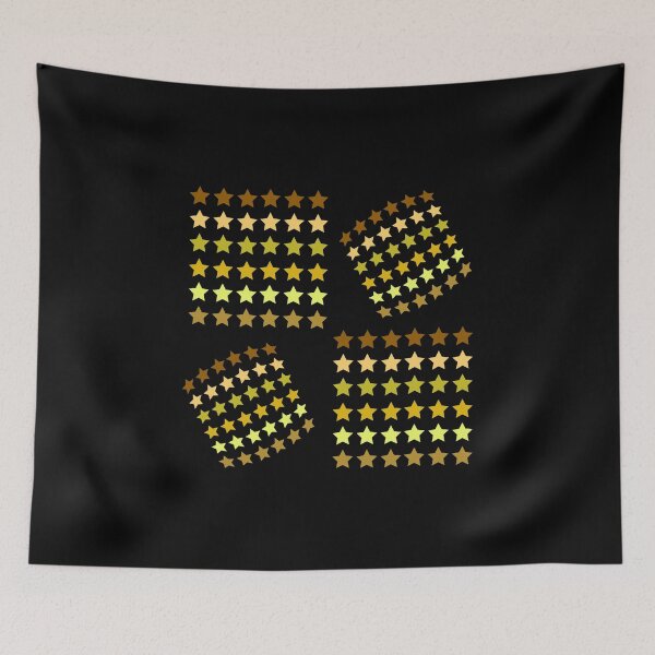 Item preview, Geometric stars Set deco yellow designed and sold by WilliamsGFX.
