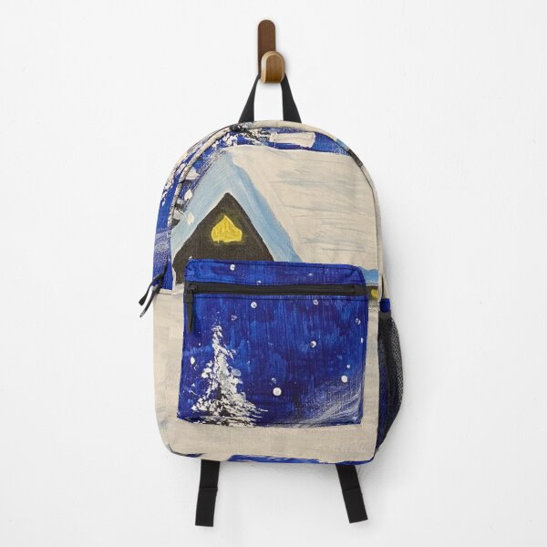 Item preview, Snowy Cabin designed and sold by Artful Creations Shop.