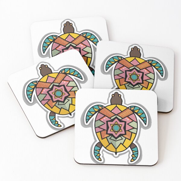 Item preview, Tribal Turtle Shell Geometric Design designed and sold by NiftyWrx.