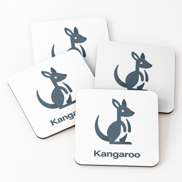 Item preview, Kangaroo Illustration designed and sold by Mr-Wolf-Shop.
