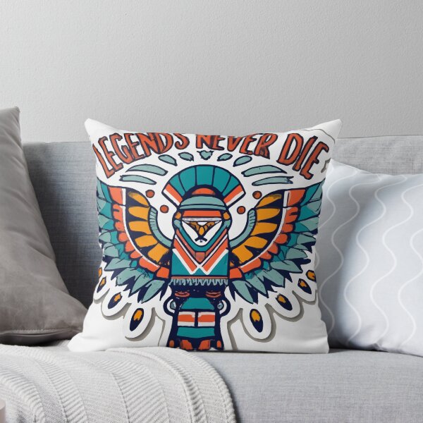 Item preview, Native American Totem - Legends Never Die Vintage Sticker designed and sold by NiftyWrx.