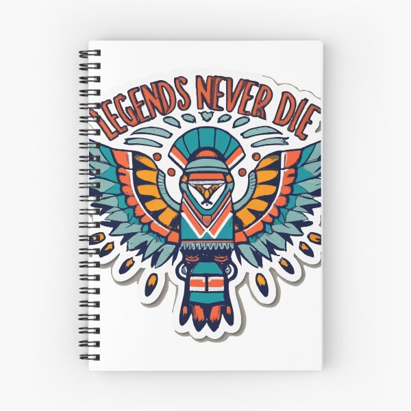 Item preview, Native American Totem - Legends Never Die Vintage Sticker designed and sold by NiftyWrx.