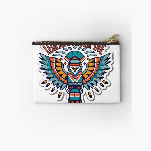 Item preview, Native American Totem - Legends Never Die Vintage Sticker designed and sold by NiftyWrx.