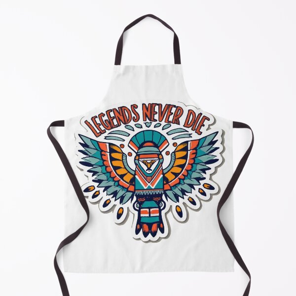 Item preview, Native American Totem - Legends Never Die Vintage Sticker designed and sold by NiftyWrx.