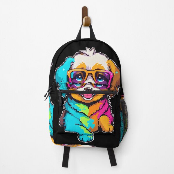 Item preview, Perro colorido pixel designed and sold by Jackson-Will.