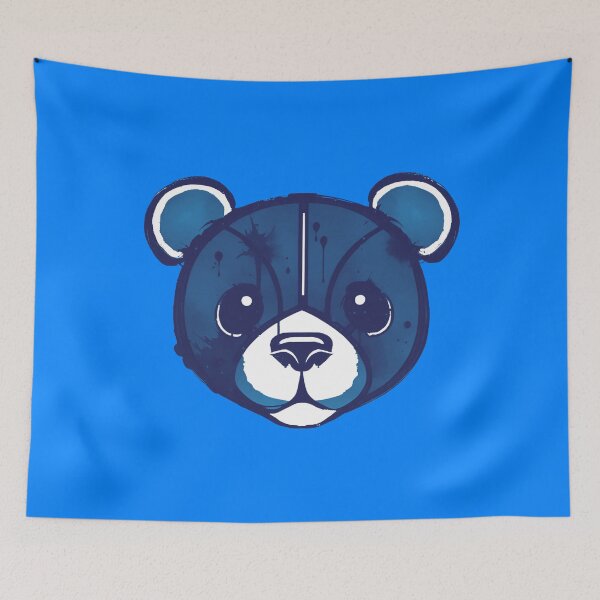 Item preview, Battered Bear - Blue designed and sold by UNK-Fatigues.