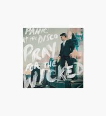 panic pray for the wicked tour 2018 soenda Art Board