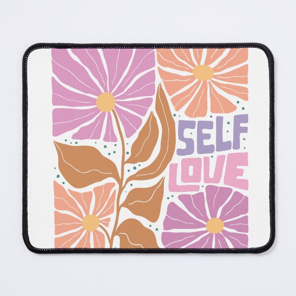 Item preview, boho floral self love designed and sold by delphiniumco.