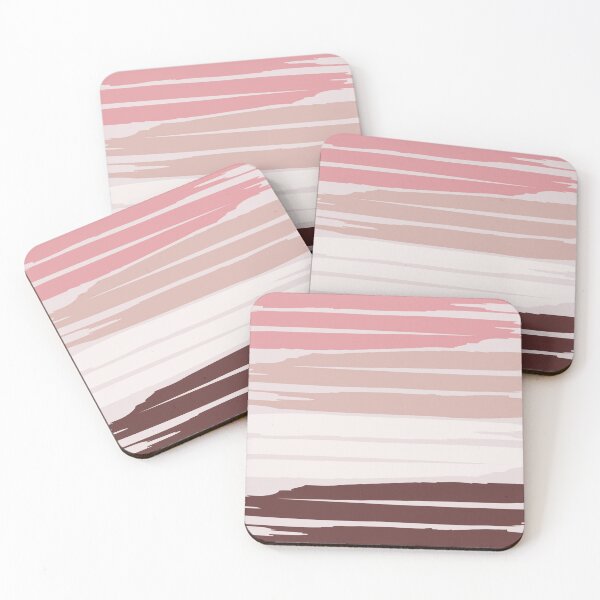 Item preview, Pink and Brown Brush Strokes designed and sold by ZedColors.
