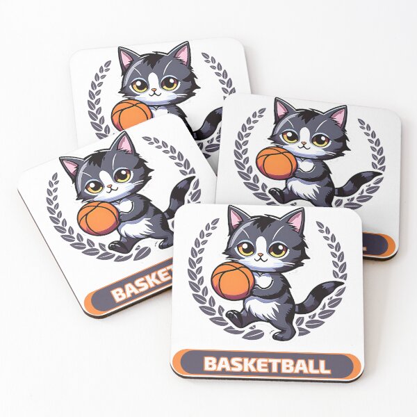 Item preview, Smart Cat: Basketball designed and sold by Art Intelligence.